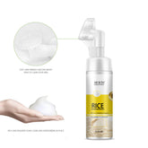 MUICIN - Rice Mild Cleansing Bubble Foaming Facial Cleanser - Delicate Purity